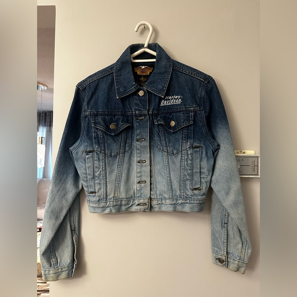 🎀 HARLEY DAVIDSON 🎀 VINTAGE JEAN/DENIM JACKET